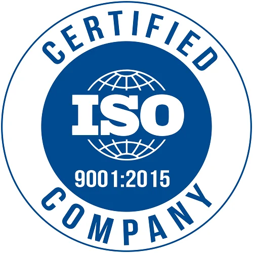 ISO 9001:2015 Certified Company
